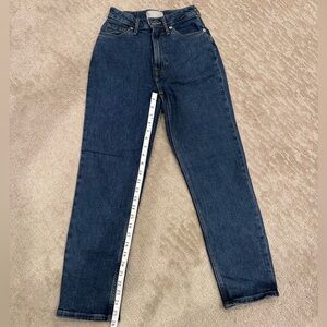 Everlane Size 23 Curvy Cheeky Cropped Denim - Organic Cotton